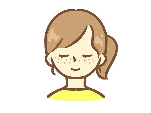 そばかす女性